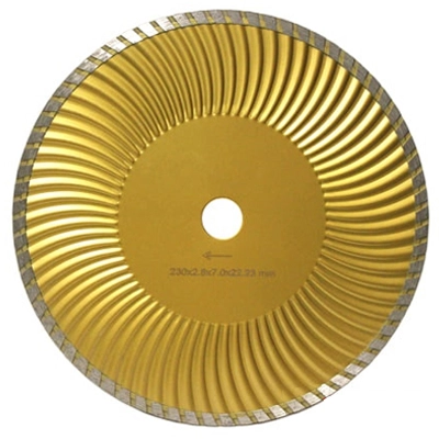 Диск турбо COBRA Eco Wave д.230*22,2 (2,8*7)мм | железобетон/dry DIAMASTER
