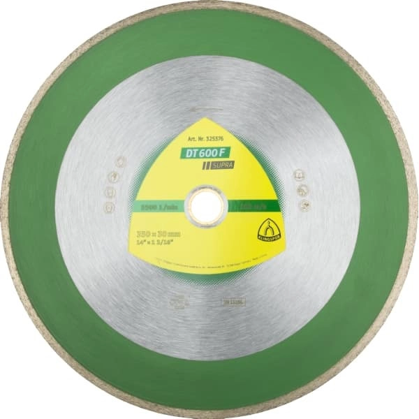 Алмазный диск KLINGSPOR 200X1,9X30/25,4/GR/7/S/DT/SUPRA/DT600F