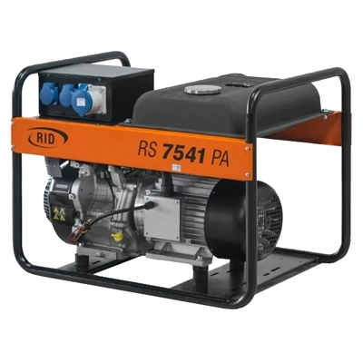 Генератор бензиновый RID RS 7541 PA
