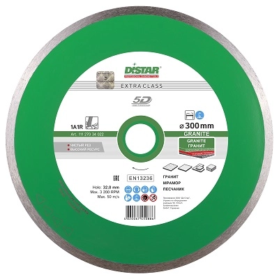 Диск алмазный 1A1R GRANITE D 300 мм