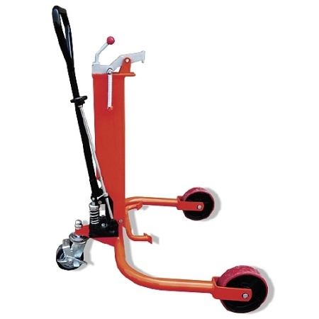 фото гидравлическая тележка для бочек oxlift dt-300 (300 кг)
