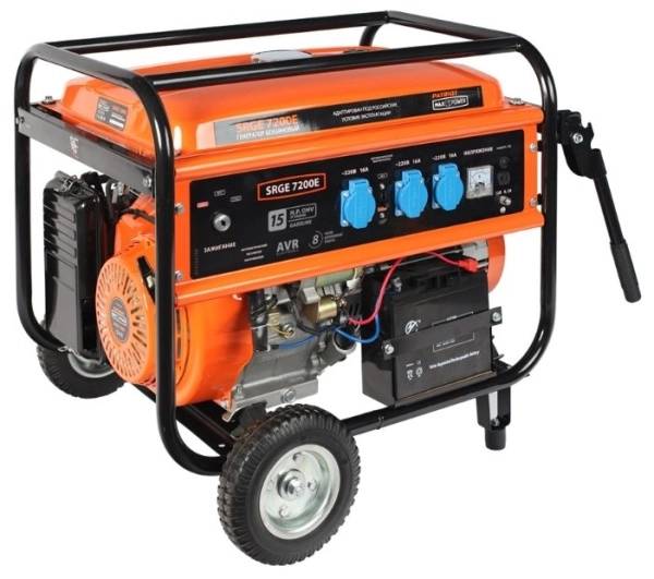 Бензиновый генератор MAX POWER SRGE 7200E