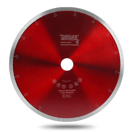 Диск сплошная кромка для резки мрамора G/X-J, мокрый, 300D-2.6T-10W-32/25,4