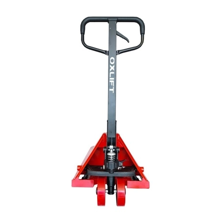 фото ручная гидравлическая тележка длинновильная oxlift ox20-l1800 1800 мм 2000 кг