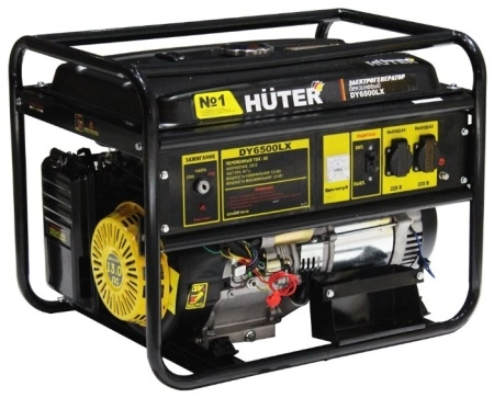 Портативный бензогенератор HUTER DY6500LX