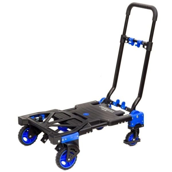 фото тележка трансформер magna cart fw-90tp складная, грузоподъемность 68 кг/136кг
