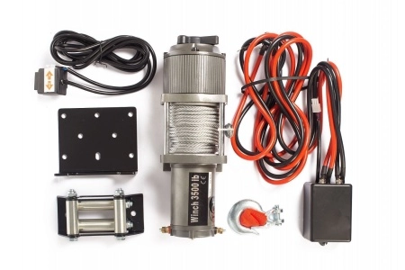 фото лебедка (1588 кг/15 м) автомобильная tor 12 v p3500-1d