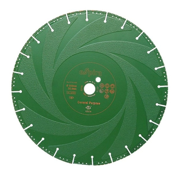 Диск алмазный ESPIRA IR-540 PRO 400х25,4 мм (Универсальный)