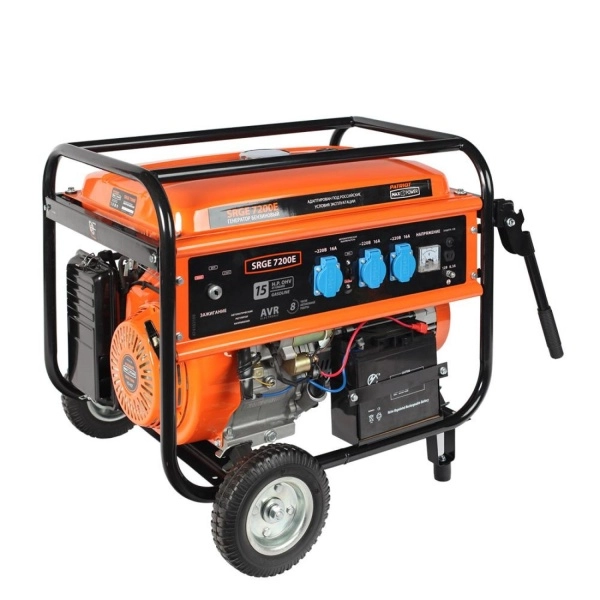 Бензиновый генератор MAX POWER SRGE 7200E