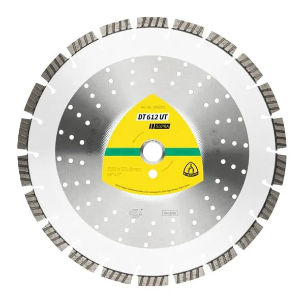 Алмазный диск KLINGSPOR 400X3,2X25,4/26ST/12/S/DT/SUPRA/DT612UT