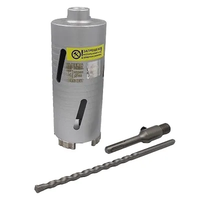 Коронка алмазная по бетону HILBERG LASER DEEP DRILL 52X150 мм