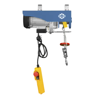 фото таль электрическая мини стационарная gearsen pa 220в, 500/1000кг, 12/6м
