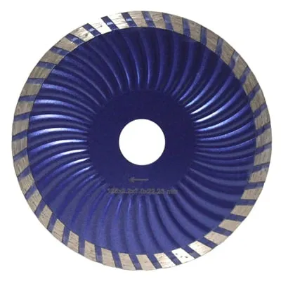 Диск турбо COBRA Standard Wave д.125*22,2 (2,2*7)мм | железобетон/dry DIAMASTER