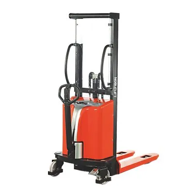 фото штабелер с электроподъемом noblelift spm 1516